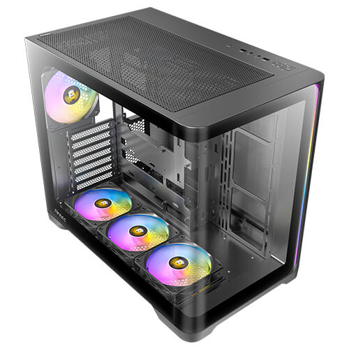 ANTEC C5 CURVE ARGB Black 黑色 全景 ATX Case * 預裝4把ARGB風扇