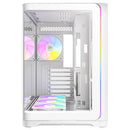 ANTEC C5 CURVE ARGB White 白色 全景 ATX Case * 預裝4把ARGB風扇