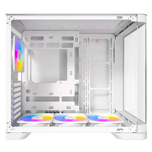 ANTEC C5 CURVE ARGB White 白色 全景 ATX Case * 預裝4把ARGB風扇