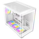 ANTEC C5 CURVE ARGB White 白色 全景 ATX Case * 預裝4把ARGB風扇