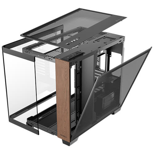 ANTEC C8 Curve WOOD Black 黑色 無立柱全景 ATX Case (C8-CURVE-WOOD)