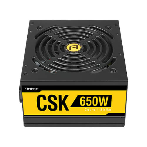 ANTEC 650W CUPRUM STRIKE CSK 80Plus Bronze Power Supply (CSK650-GB) 