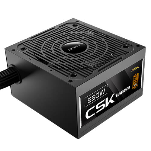ANTEC 550W CUPRUM STRIKE CSK 80Plus Bronze Power Supply (CSK550DC-GB)