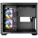 ANTEC CX600M TRIO ARGB Black 黑色 無立柱海景三面玻璃 MATX Case * 預裝3把ARGB風扇