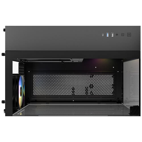 ANTEC CX600M TRIO ARGB Black 黑色 無立柱海景三面玻璃 MATX Case * 預裝3把ARGB風扇