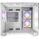 ANTEC CX600M TRIO ARGB White 白色 無立柱海景三面玻璃 MATX Case * 預裝3把ARGB風扇