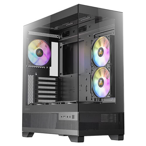 [Latest Product] ANTEC CX700 RGB ELITE Black Black Column-less Panoramic ATX Case 