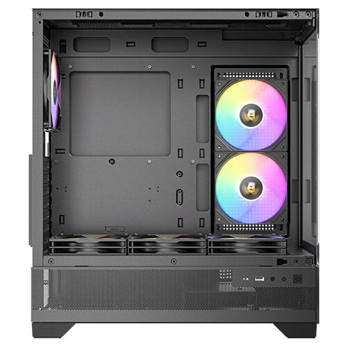 [Latest Product] ANTEC CX700 RGB ELITE Black Black Column-less Panoramic ATX Case 