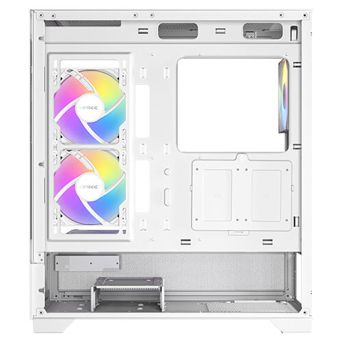 [Latest product] ANTEC CX700 RGB ELITE White white column-free panoramic ATX Case 