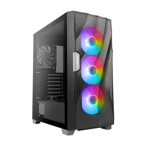 ANTEC DF700 FLUX Black Black ARGB Tempered Glass ATX Case AN-CA-DF700-FLUX-TG 