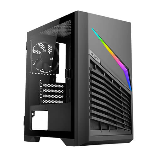 ANTEC DP31 Black Black Tempered Glass Micro-ATX Case AX-CA-DP31-TG 