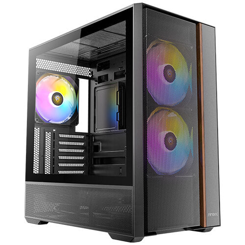 ANTEC FLUX REAR Black 黑色 ATX Case
