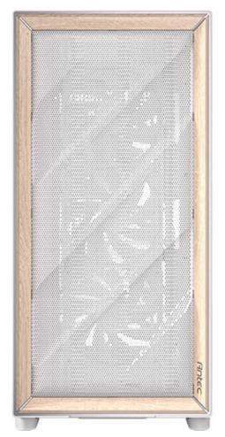 ANTEC FLUX White White Tempered Glass Mid-Tower E-ATX Case supports back-plugged motherboards 