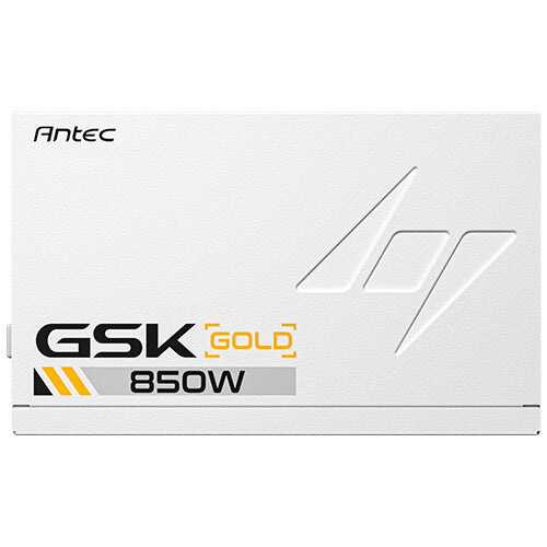 ANTEC 850W GOLD STRIKE GSK850 V2 White 白色 ATX 3.1 80Plus Gold Power Supply (GSK850-V2-WHITE)