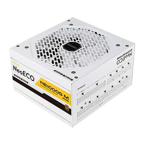 ANTEC 1000W NE1000G M WHITE ATX 3.0 NeoECO Gold Modular 80Plus Gold (NE1000G-M-WHITE-ATX3.0)
