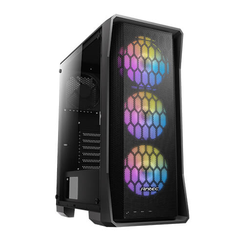 ANTEC NX360 Black Black ARGB Tempered Glass ATX Case AN-CA-NX360-RGB-TG