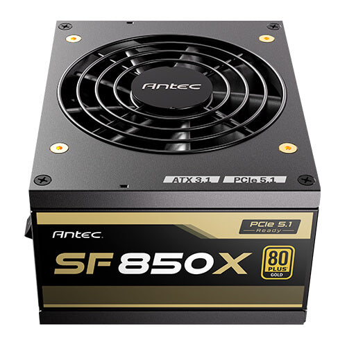 ANTEC 850W SF850X GOLD SFX ATX3.1 80Plus Gold Full Modular Power Supply 