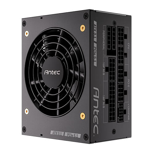 ANTEC 850W SF850X GOLD SFX ATX3.1 80Plus Gold Full Modular Power Supply 