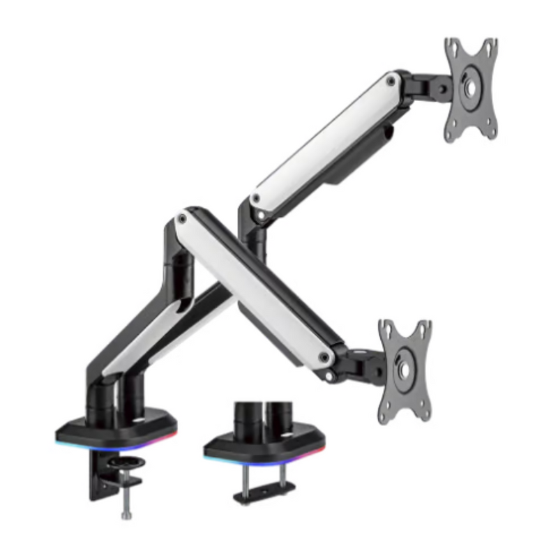 Brateck LDT63-C024GL (17"-32") 2-9kg VESA 75/100 雙顯示器機械彈簧式電競顯示器支架