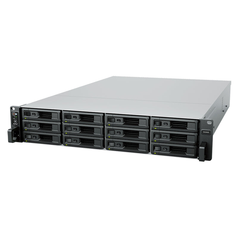 Synology SA3400D (Dual Controller; Redundant Power Supply) 12-Bay NAS