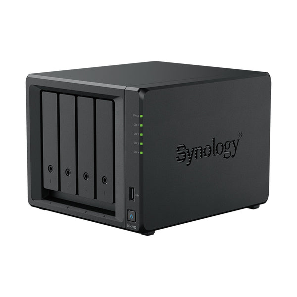 Synology DiskStation DS423+ 4-Bay NAS (Intel Celeron J4125 4-core 2.0 (base) / 2.7 (turbo) GHz CPU, 2GB DDR4 Ram) 