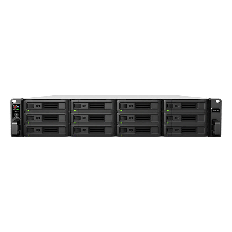 Synology RackStation RS3621xs+ (Redundant Power Supply) 12-Bay NAS (SR-RS3621X)