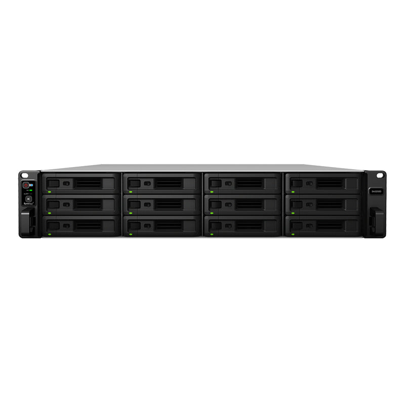 Synology SA3200D (Dual Controller; Redundant Power Supply) 12-Bay NAS