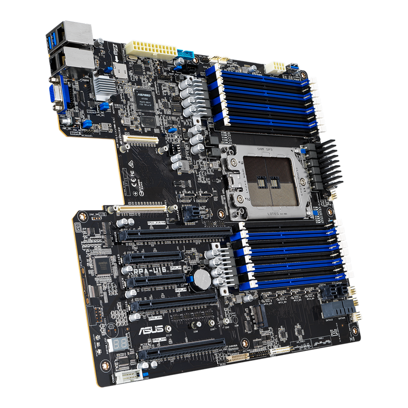 ASUS KRPA-U16 AMD EPYC 7003 & 7002 Socket SP3 (LGA 4094) EEB Server Motherboard