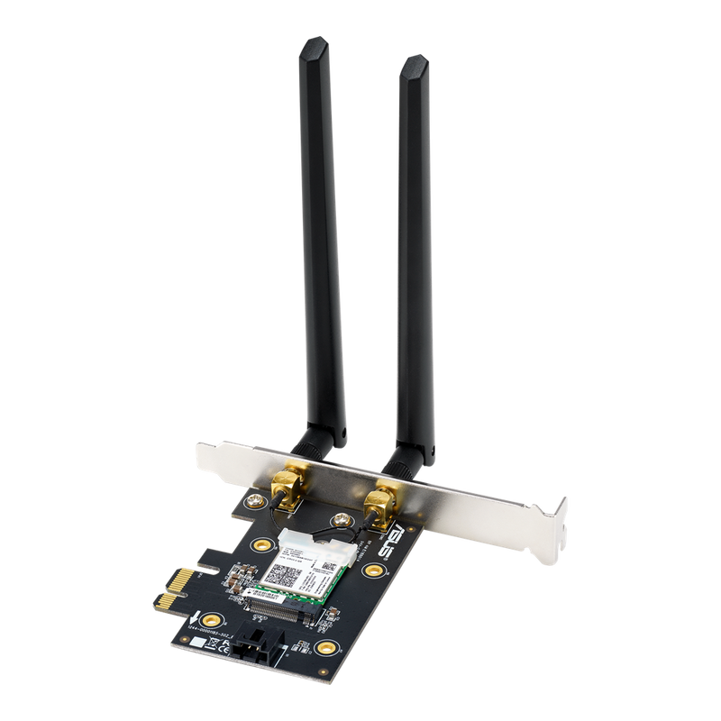 ASUS PCE-AX3000 AX3000 Dual Band PCI-E (WiFi 6 + Bluetooth 5.0) Wi-Fi Adapter (NE-APAX30K) 無線網絡接收卡