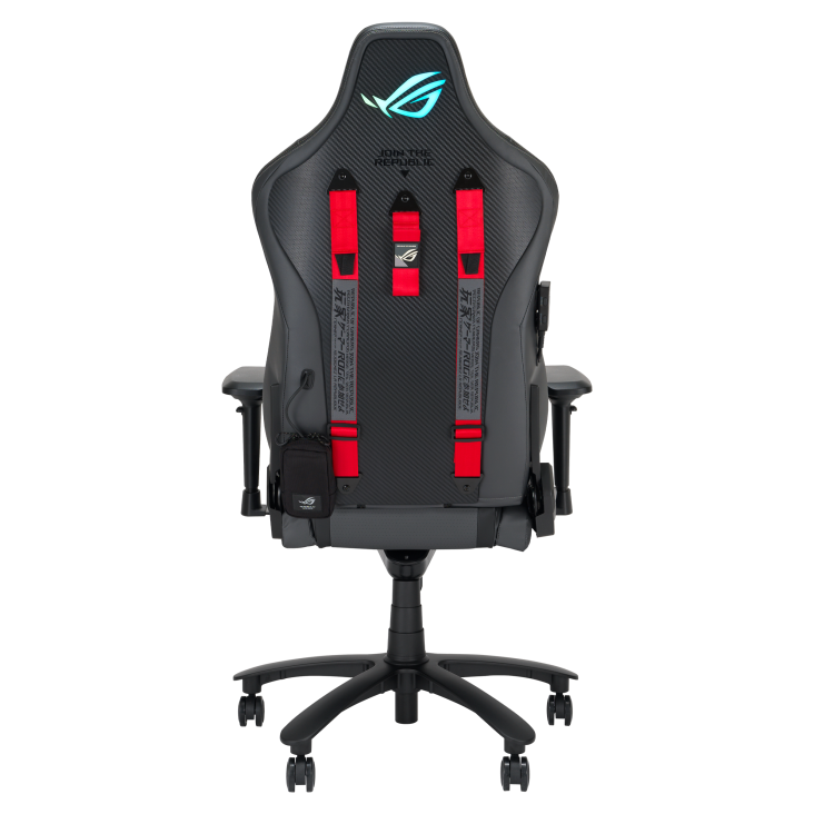 [最新產品] ASUS SL301 ROG CHARIOT X/GRAY Gaming Chair GC-ASL301Y 灰色 (2年保養) (代理直送)