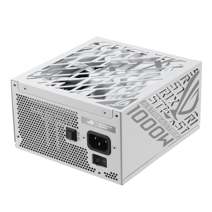 ASUS 1000W ROG-STRIX-1000P-GAMING-WHITE 白色 ATX 3.1 80Plus Platinum Full Modular Power Supply (PS-ARSP1KW)