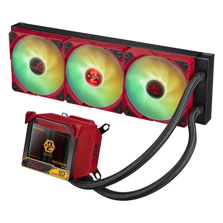 ASUS EVA-02 Edition ROG RYUJIN III 360 ARGB AIO CPU Liquid Cooler (TH-ARJ336E)