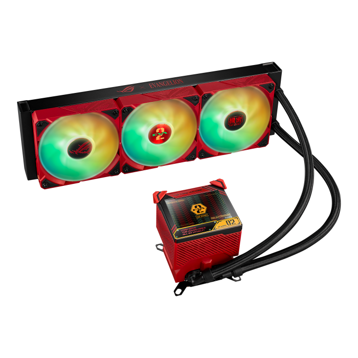 ASUS EVA-02 Edition ROG RYUJIN III 360 ARGB AIO CPU Liquid Cooler (TH-ARJ336E)