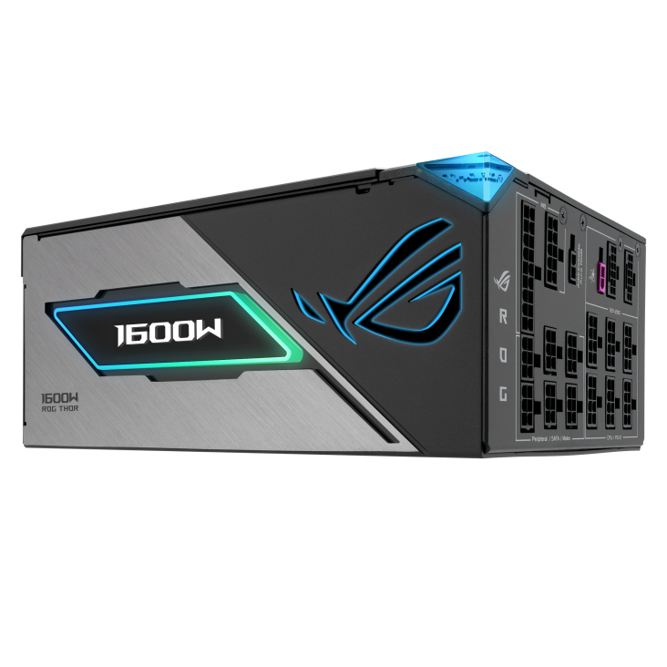 ASUS 1600W ROG-THOR-1600T3-GAMING 80Plus Titanium III Full Modular Power Supply (PS-ART31K6)