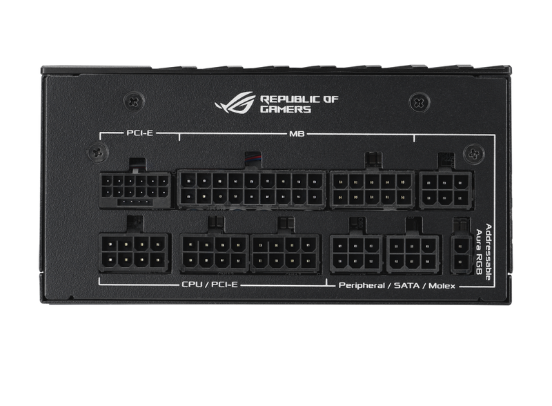 ASUS 850W ROG-LOKI-850P-SFX-L-GAMING SFX-L PCIE 5.0 ATX 3.0 80Plus Platinum Full Modular Power Supply (PS-ARLO850)