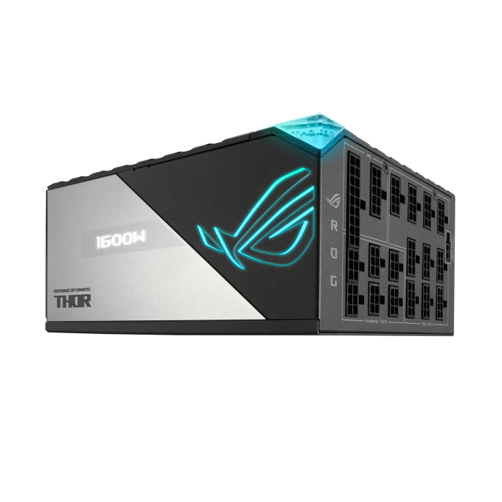 ASUS 1600W ROG-THOR-1600T-GAMING 80Plus Titanium Full Modular Power Supply (PS-ARTT1K6)