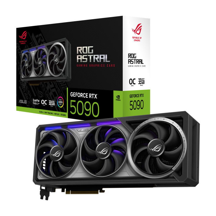 (預訂) ASUS ROG ASTRAL GeForce RTX 5090 OC 32GB GDDR7 ROG-ASTRAL-RTX5090-O32G-GAMING