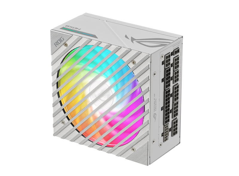 ASUS 850W ROG-LOKI-850P-SFX-L-GAMING WHITE 白色 SFX-L PCIE 5.0 ATX 3.0 80Plus Platinum Full Modular Power Supply (PS-ARLO85W)