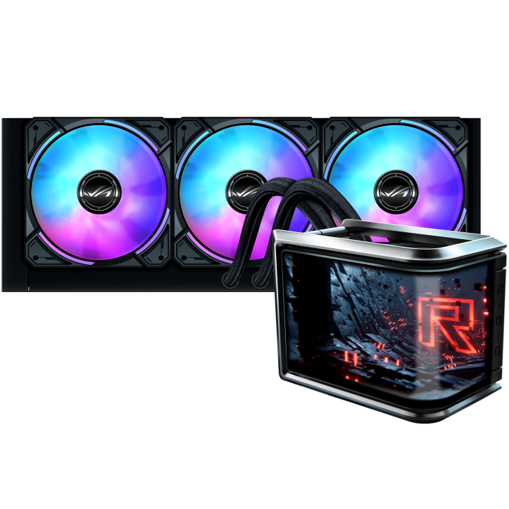 ASUS ROG RYUO IV SLC 360 ARGB 360mm Liquid CPU Cooler (TH-ARO436A)