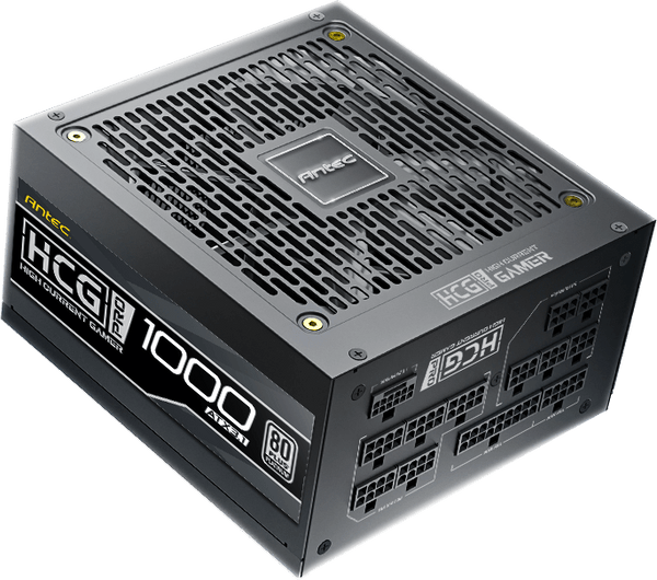 ANTEC 1000W HCG1000 PRO PLATINUM ATX 3.1 80Plus Platinum Full Modular Power Supply (HCG1000-PRO-P-GB)