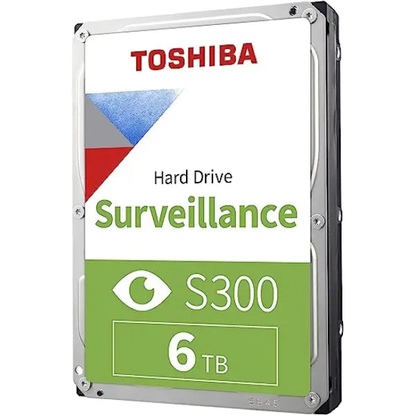 Toshiba 6TB DT02ABA600VH Surveillance 3.5" SATA 5400rpm 256MB Cache HDD