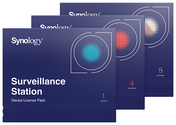 Synology 8Users Surveillance Device License Pack HD-IPCAM8 