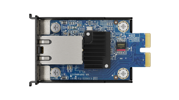 SYNOLOGY E10G22-T1-Mini 10GbE RJ-45 network upgrade module for compact Synology servers (CL-10G2T1M) 
