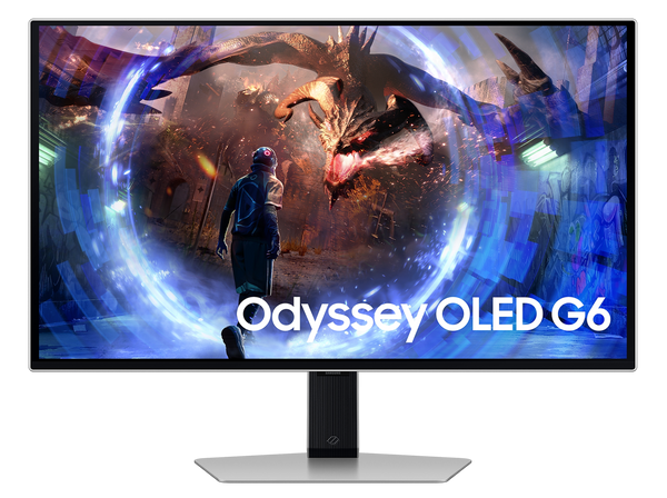 Samsung 27" Odyssey G6 LS27DG602SCXXK 360Hz 2K QHD OLED (16:9) Gaming Monitor (HDMI2.1) 
