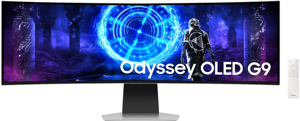 Samsung 49" Odyssey G9 LS49DG952SCXXK 240Hz 5120x1440 OLED (32:9) Curved Gaming Monitor (HDMI2.1) (Free Samsung Tab A9+ at Redemption Center)