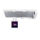LIAN LI HydroShift II LCD-S 360N White 白色 360mm FAN-LESS Liquid CPU Cooler (GHS2LCDS36NW) (No Fan, 風扇需另配)