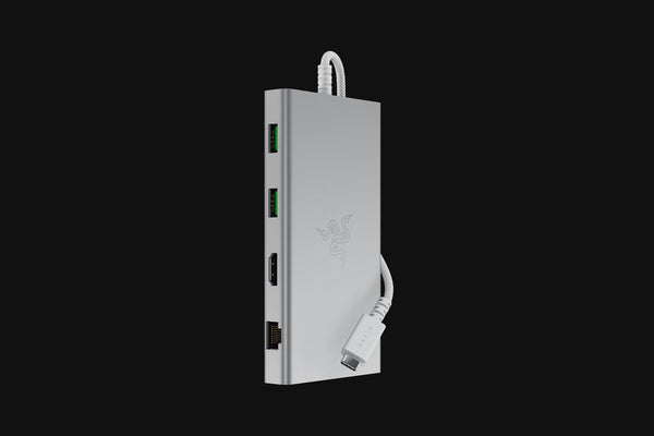 Razer USB-C Docking Station With 11 Ports - White 白色