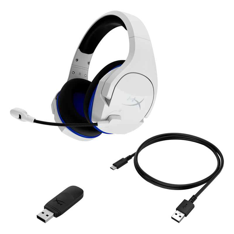 Kingston Cloud Stinger Core Wireless Gaming Headset for PlayStation (白色) - 4P5J1AA