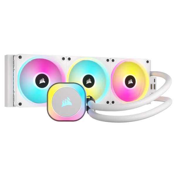 CORSAIR iCUE LINK H150i RGB WHITE 白色 360mm Liquid CPU Cooler CW-9061006-WW