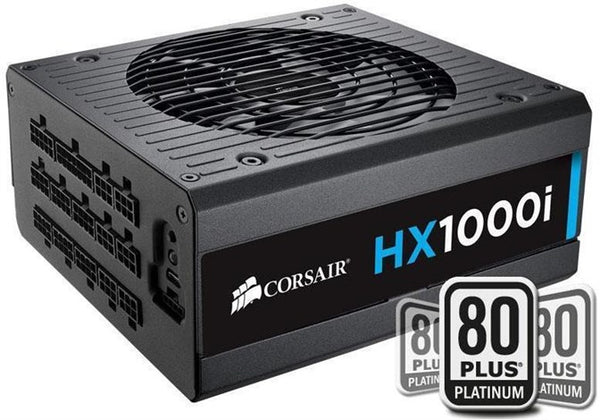 CORSAIR 1000W HX1000i 80Plus Platinum Full Modular Power Supply (CP-9020074-UK)